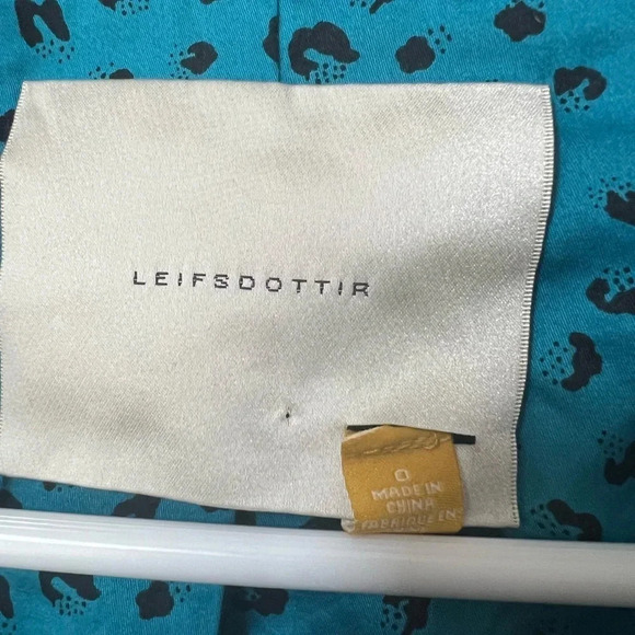 Leifsdottir Anthropologie Cerulean Wool Jacket - Picture 7 of 7